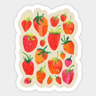 Strawberries Sticker